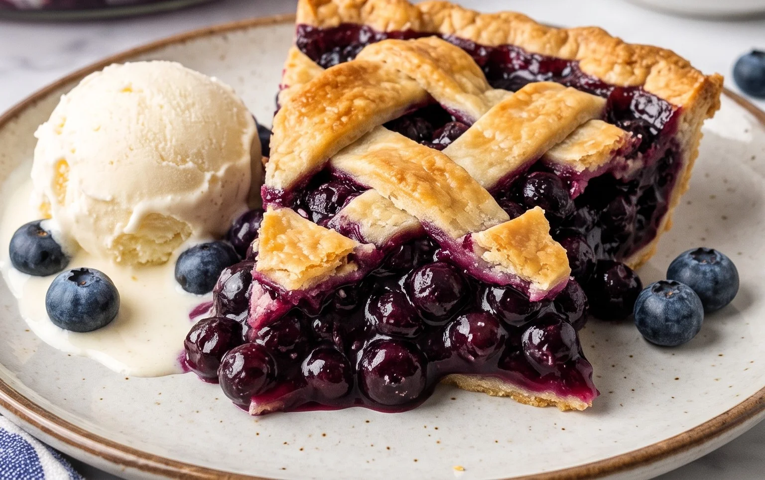 The Best Blueberry Pie Recipe