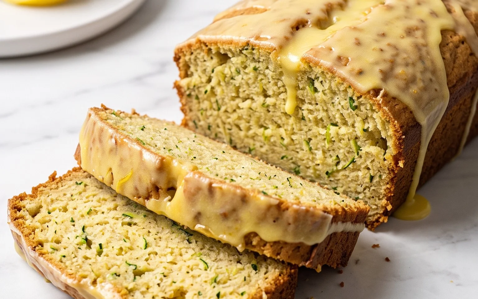 Moist Lemon Zucchini Bread-Sunshine Flavor