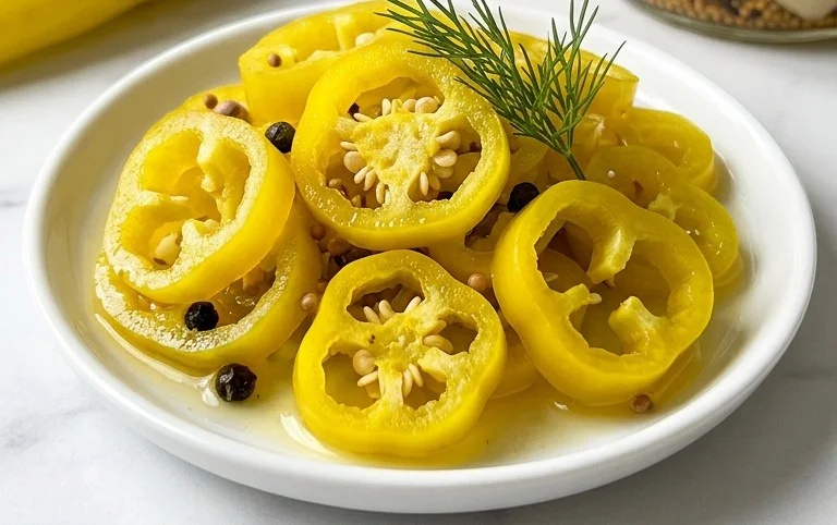Quick Pickled Banana Peppers