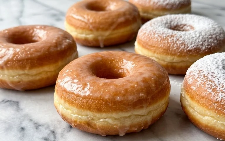 Fluffy Homemade Yeast Doughnuts – Easy Recipe