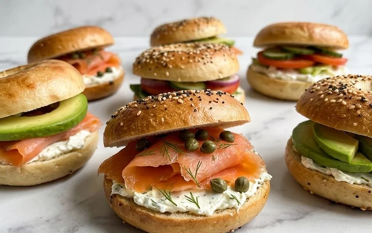 Deconstructed Bagel Snack Box- Ultimate Brunch Treat