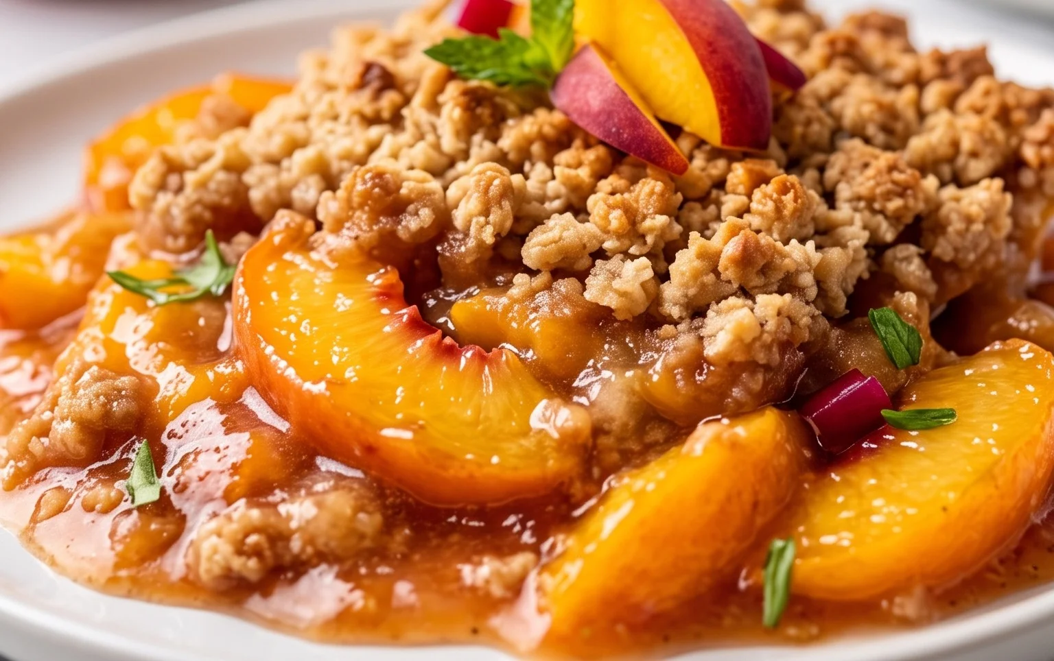 Peach Crisp