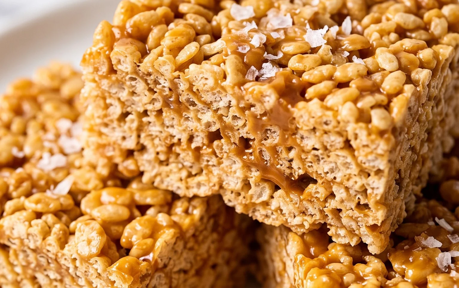 Brown Butter Dulce de Leche Rice Krispie Treats