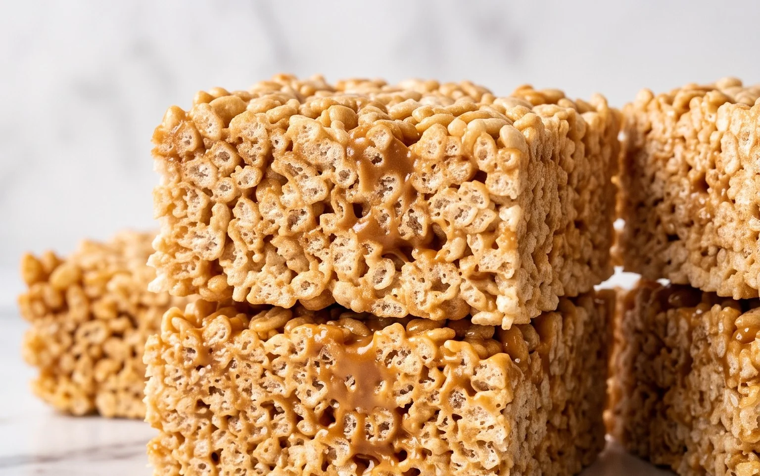 Brown Butter Dulce de Leche Rice Krispie Treats