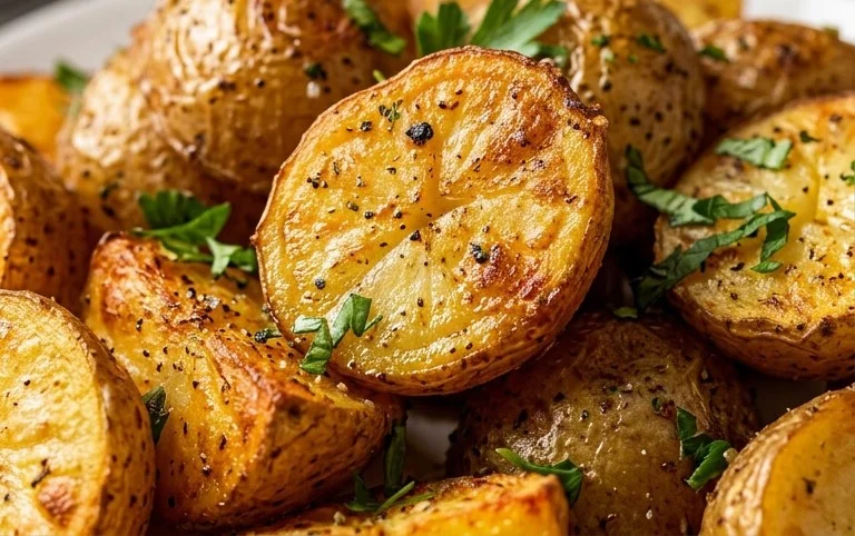 Perfectly Seasoned Roasted Potatoes.