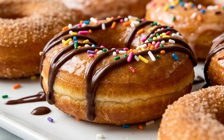 Air Fryer Donuts (from scratch)