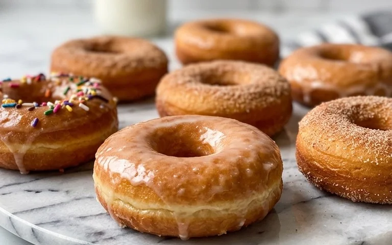 Air Fryer Donuts From Scratch – Easy & Delicious