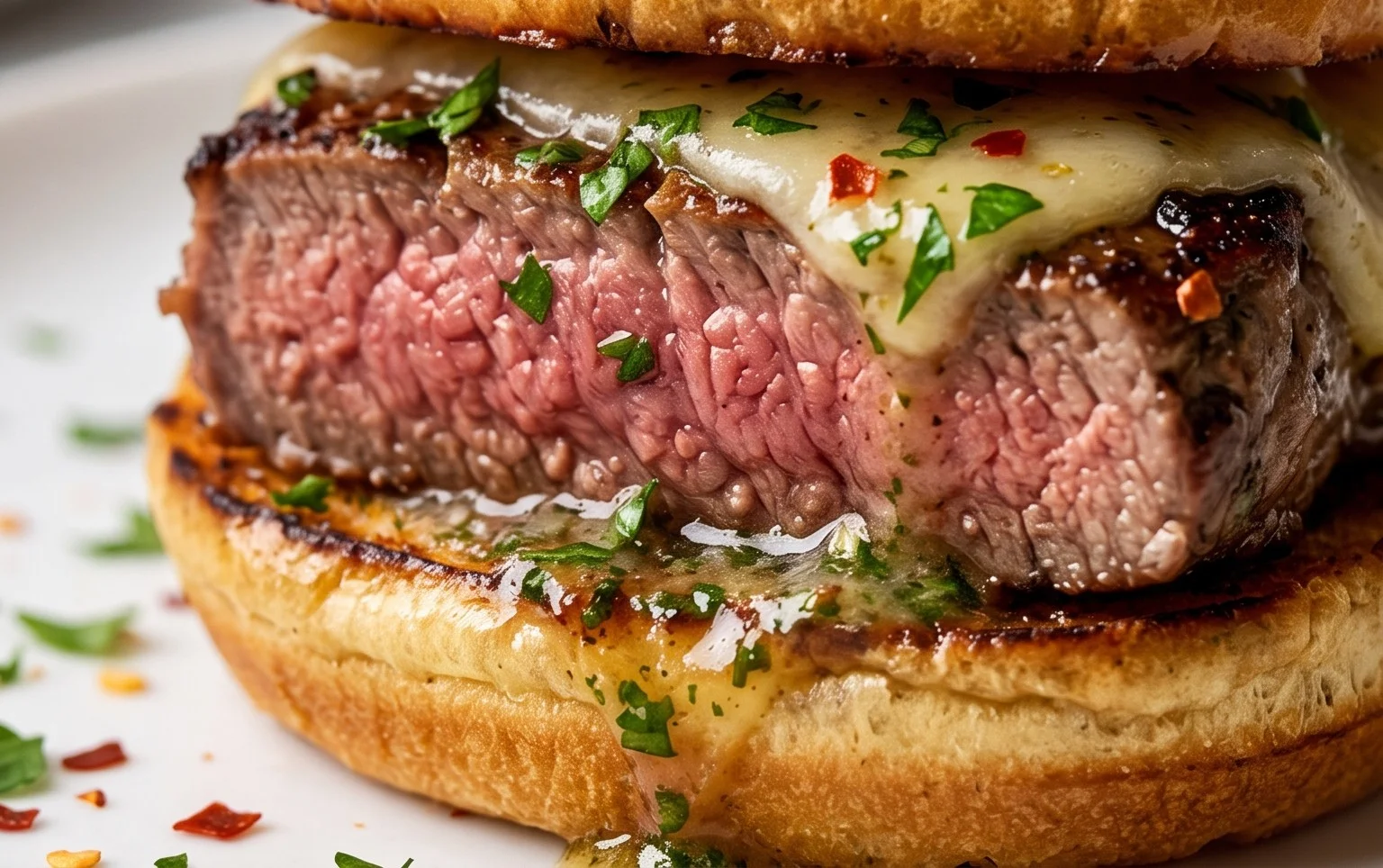 Cowboy Butter Steak Sliders