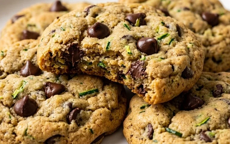 Zucchini Chocolate Chip Cookies