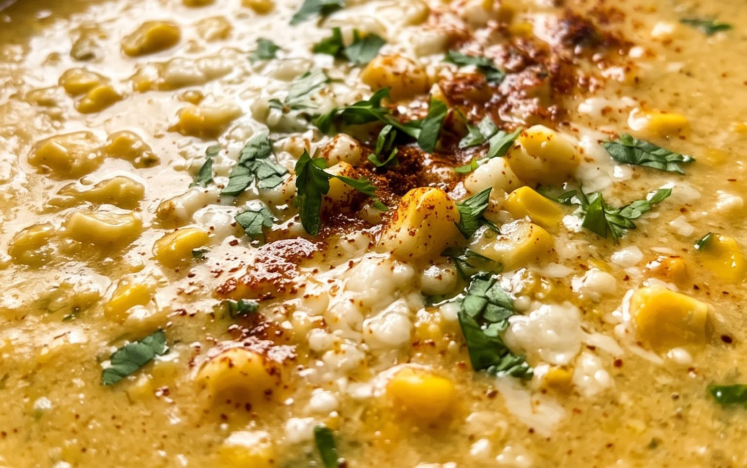 Slow Cooker Mexican Street Corn Soup