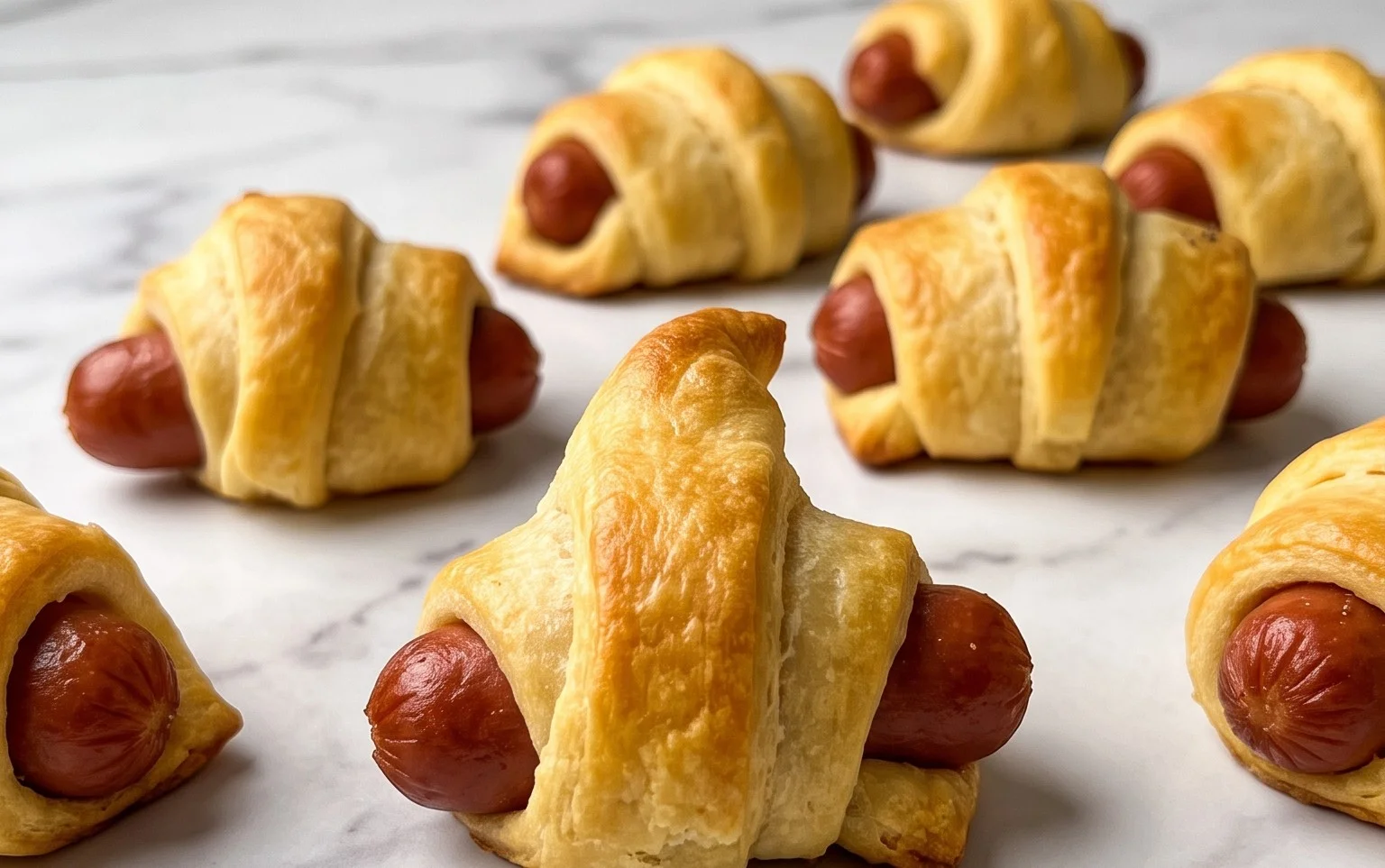 Easy Crescent Roll Witch Hats for Halloween