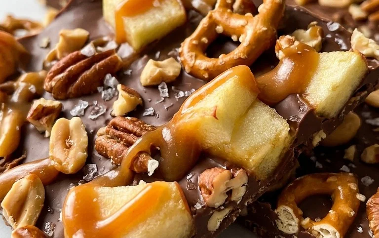 Caramel Apple Bark
