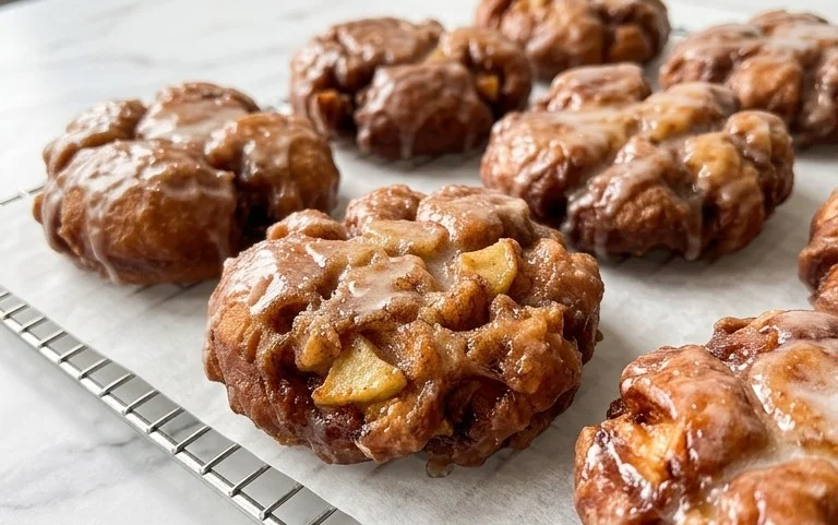 Crispy Apple Fritters Recipe Easy Homemade